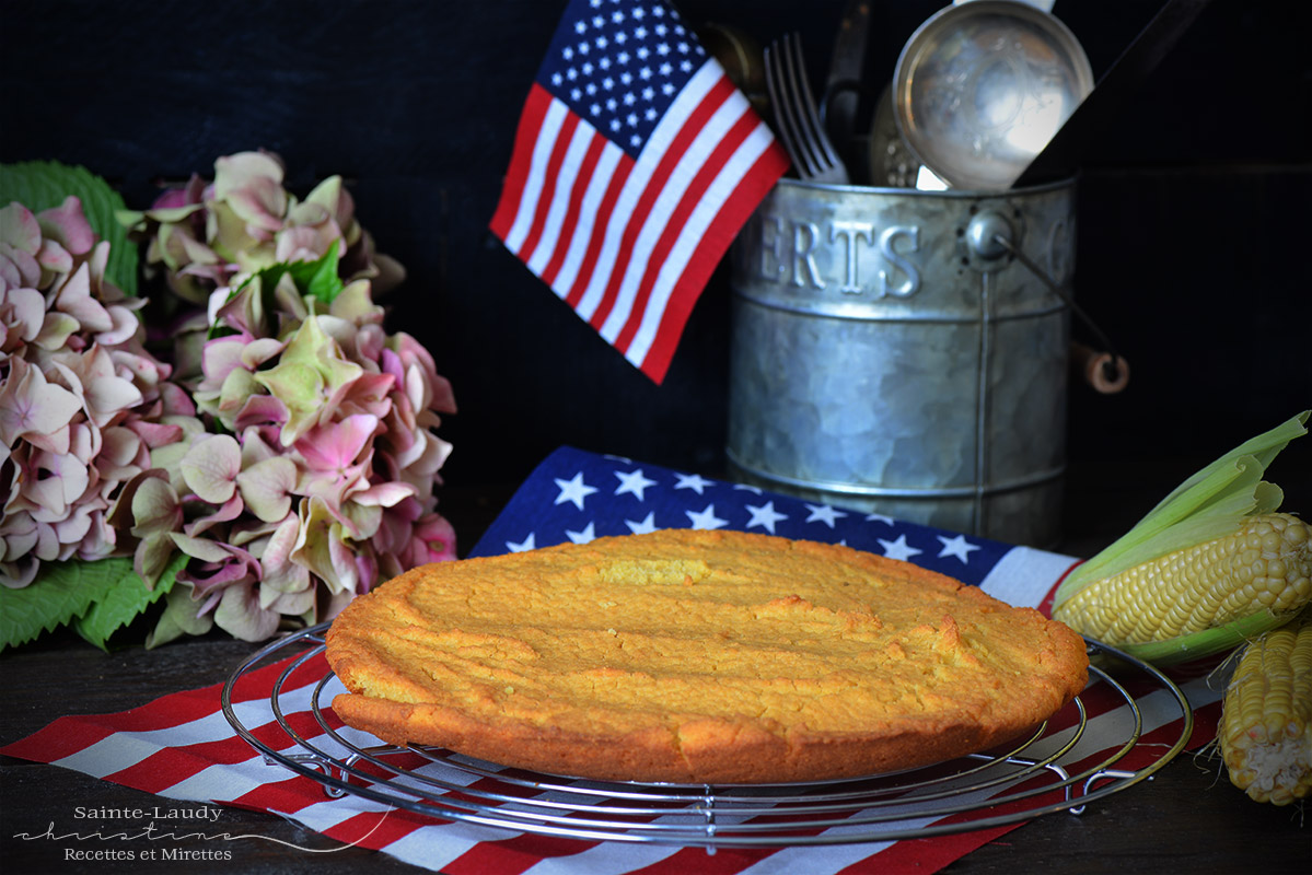 Galette de mais a la poele facon corn bread des usa - Recette Ptitchef